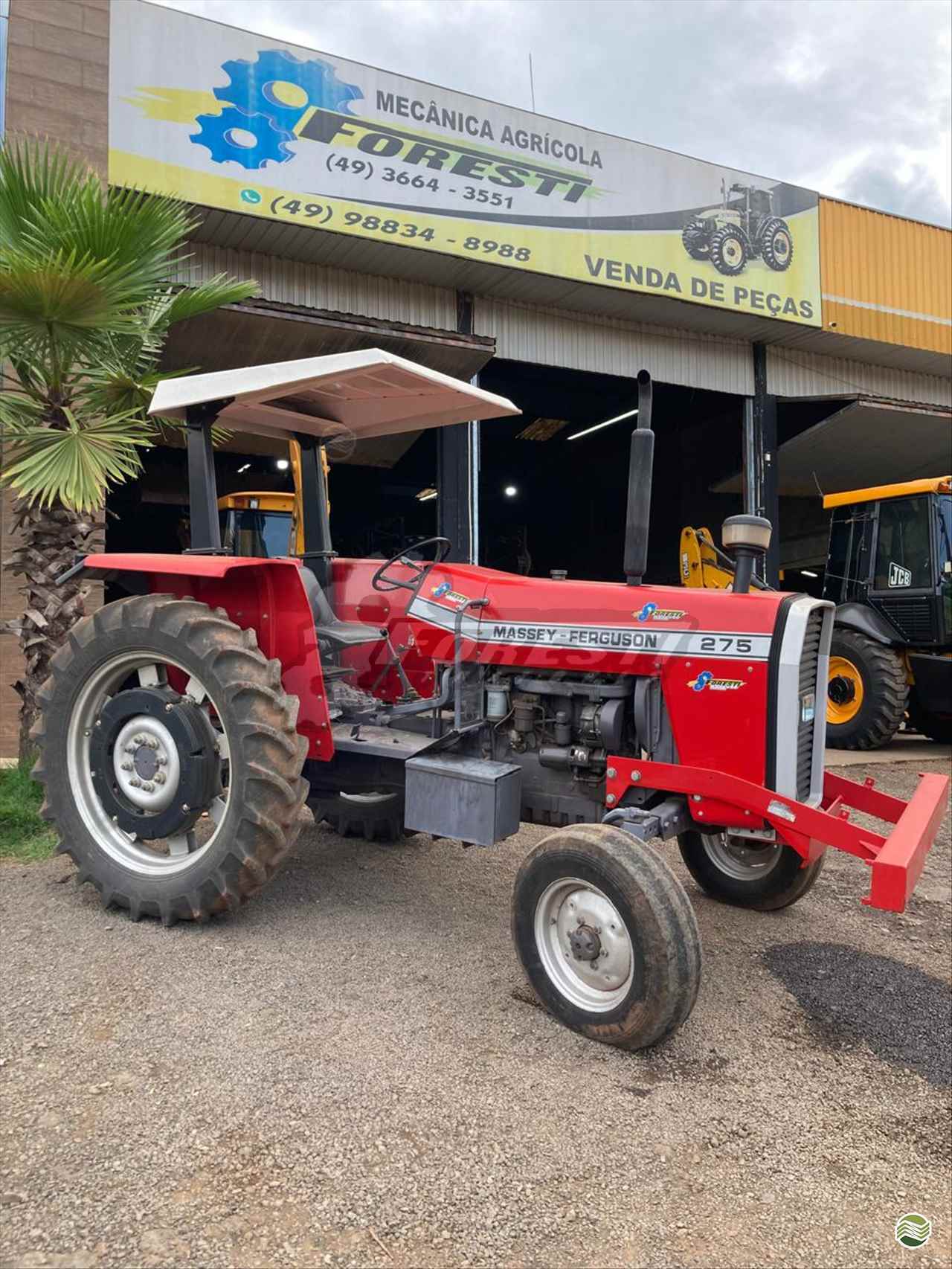 TRATOR MASSEY FERGUSON MF 275 Tração 4x2 Foresti Tratores MARAVILHA SANTA CATARINA SC
